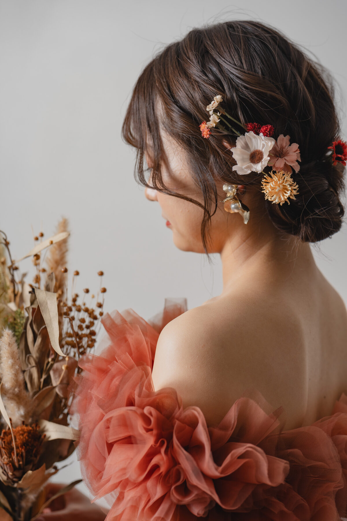 【フォトレポート】ハーフツイン＆羊ヘアでフォトウェディング