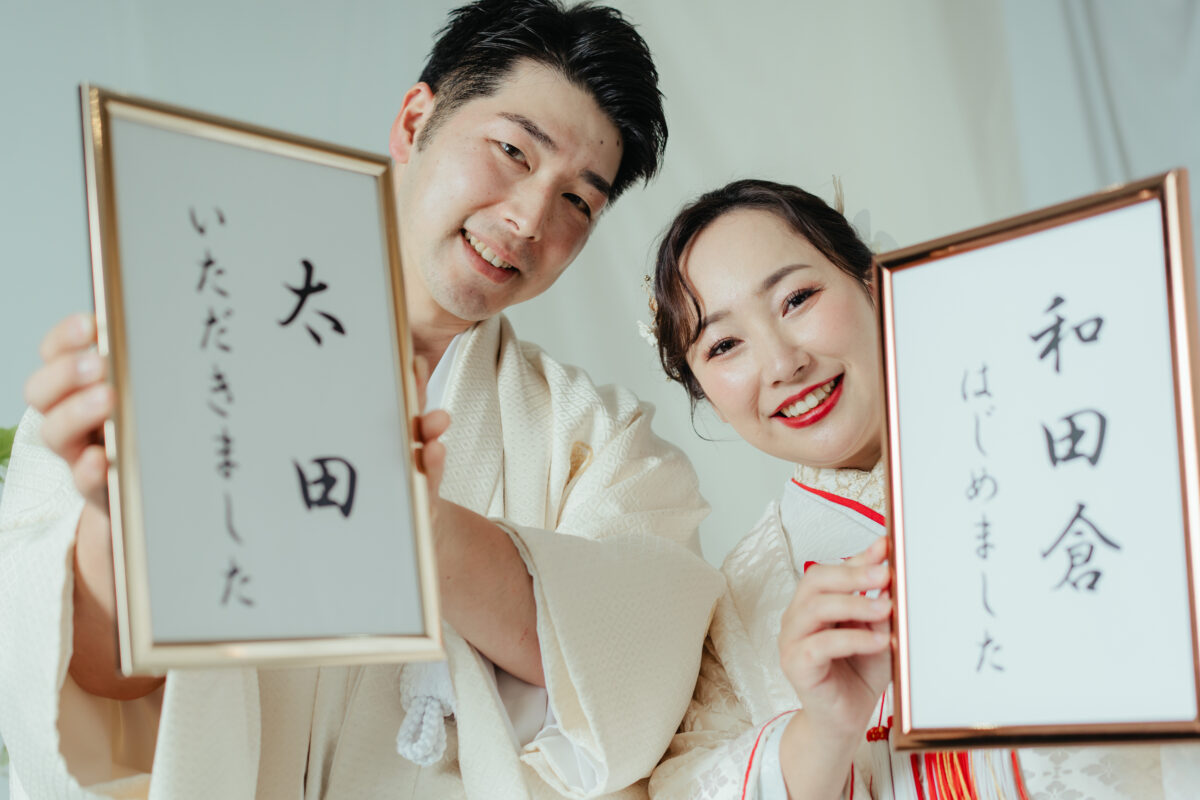 【フォトレポート】ロケのあとはスタジオで和装フォト